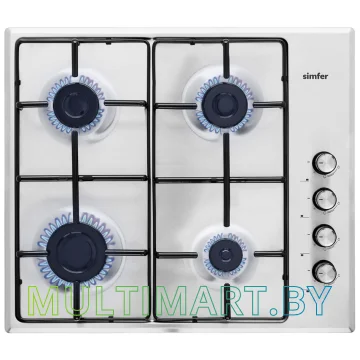Газовая варочная панель Simfer H60Q40W401